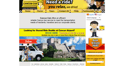 Desktop Screenshot of cancun-cab.com